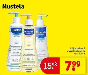 Kruidvat Mustela aanbieding