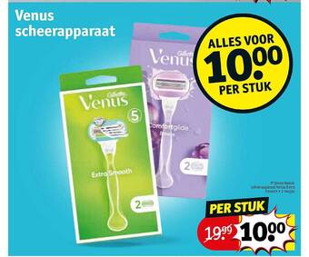Kruidvat Venus scheerapparaat aanbieding