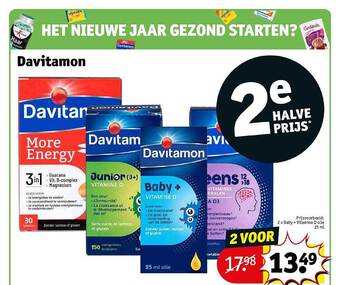 Kruidvat Davitamon aanbieding