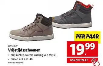 Lidl Livergy vrijetijdsschoenen aanbieding