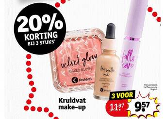 Kruidvat Kruidvat make-up aanbieding