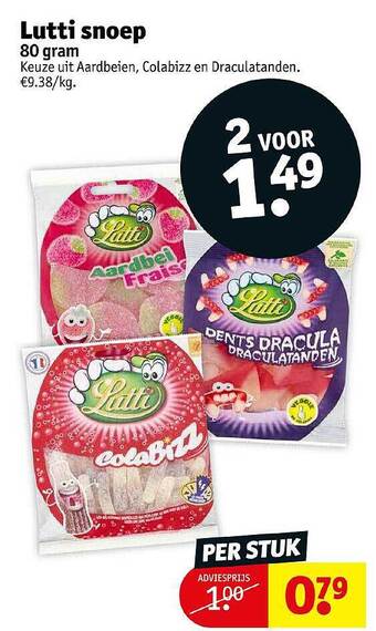 Lutti snoep
