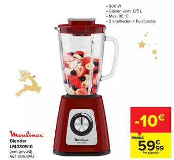 Carrefour Moulinex Blender LM430510 aanbieding