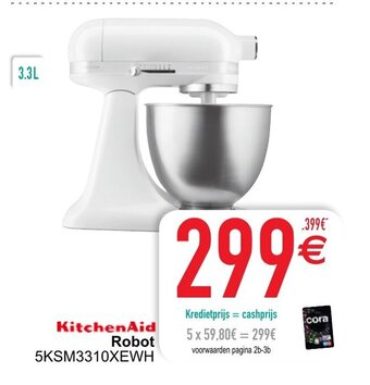KitchenAid Robot 5KSM3310XEWH