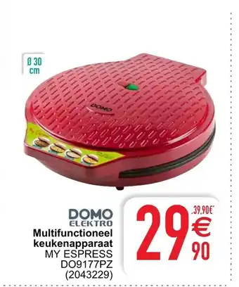 Cora Domo Elektro Multifunctioneel keukenapparaat aanbieding