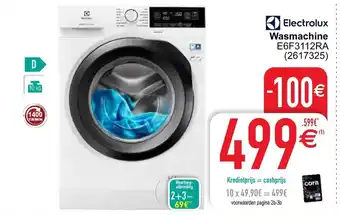 Electrolux Wasmachine E6F3112RA