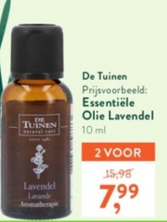 Holland & Barrett De Tuinen Essentiele Olie Lavendel 10ml 1+1 Gratis aanbieding