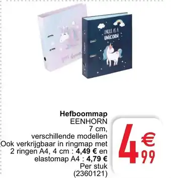 Hefboommap Eenhorn