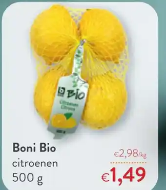 OKay Boni bio citroenen 500g aanbieding