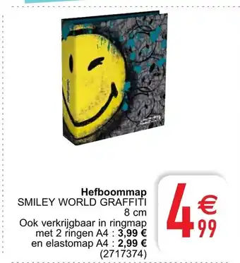 Cora Hefboommap Smiley World Graffiti aanbieding