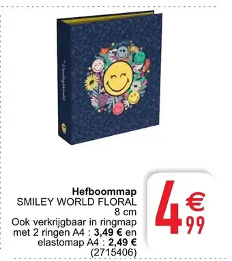 Hefboommap Smiley World Floral