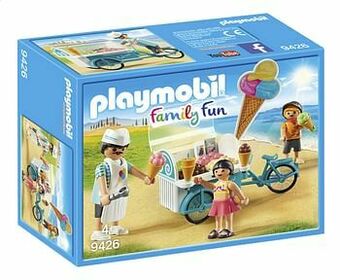 Dreamland PLAYMOBIL Family Fun 9426 Ijsjesverkoper aanbieding