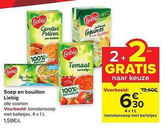 Soep en bouillon liebig