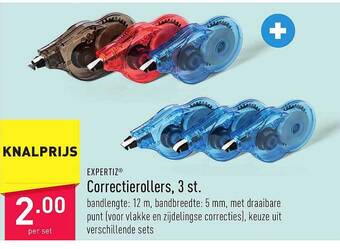 ALDI Expertiz correctierollers aanbieding