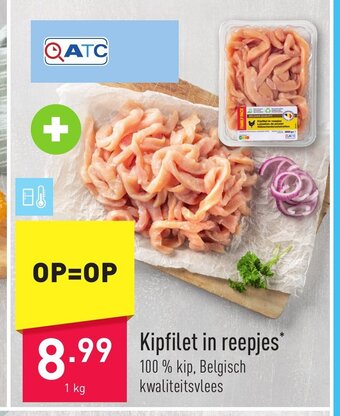ALDI Kipfilet in reepjes 1 kg aanbieding