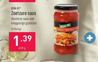 ALDI Bon-Ri Zoetzure saus 490 g aanbieding