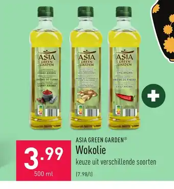 ALDI Asia Green Garden Wokolie 500 ml aanbieding