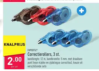 ALDI Expertiz Corretierollers, 3 st. aanbieding