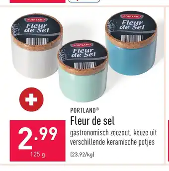 ALDI Portland Fleur de sel 125 g aanbieding
