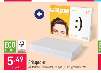 ALDI Printpapier aanbieding
