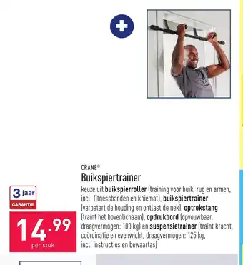 ALDI Crane Buikspiertrainer aanbieding