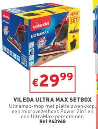 Trafic Vileda Ultra Max Setbox aanbieding