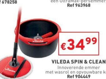 Trafic Vileda Spin & Clean aanbieding
