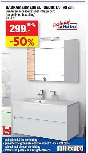 Hubo Hubo badkamermeubel aanbieding