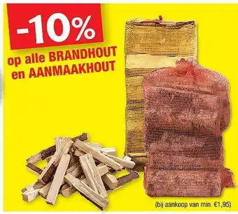 Brandhout en aanmaakhout