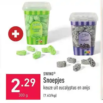 ALDI Swing snoepjes aanbieding