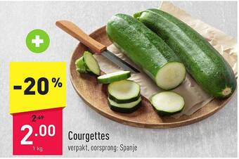 ALDI Courgettes aanbieding