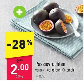 ALDI Passievruchten aanbieding