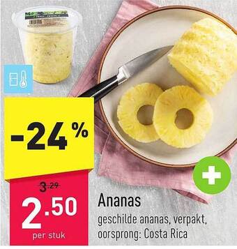 ALDI Ananas aanbieding