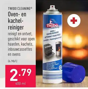 ALDI Twido cleaning oven- en kachelreiniger aanbieding