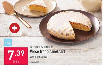ALDI Pâtissier gaulthier verse frangipanetaart aanbieding
