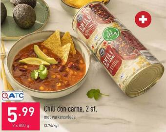ALDI Chili con carne, 2 st aanbieding