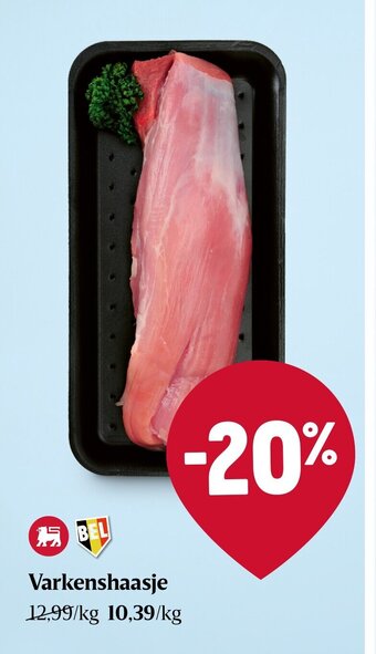 Delhaize Varkenshaasje aanbieding