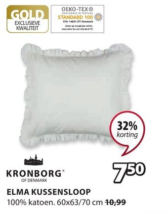 Jysk Elma kussensloop aanbieding