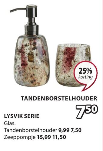 Jysk Lysvik serie aanbieding
