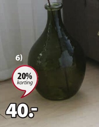 Jysk Vilbert vaas aanbieding
