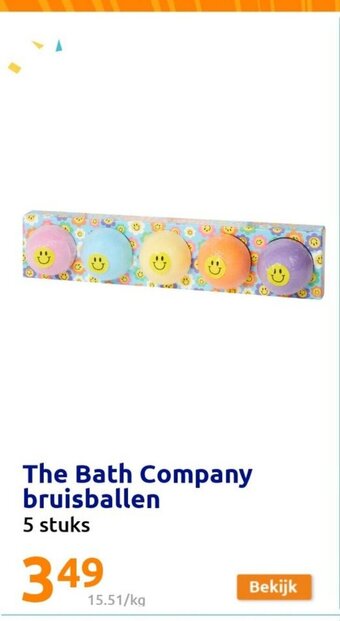 The bath company bruisballen 5 stuks