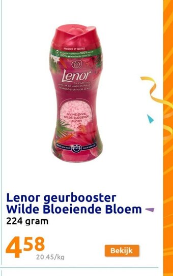 Lenor geurbooster wilde bloeiende bloem 224 gram
