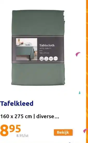 Action Tafelkleed 160 x 275cm aanbieding