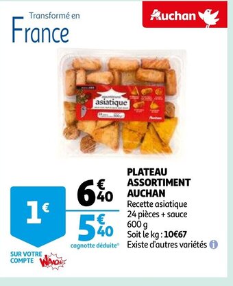Auchan Plateau assortiment aanbieding