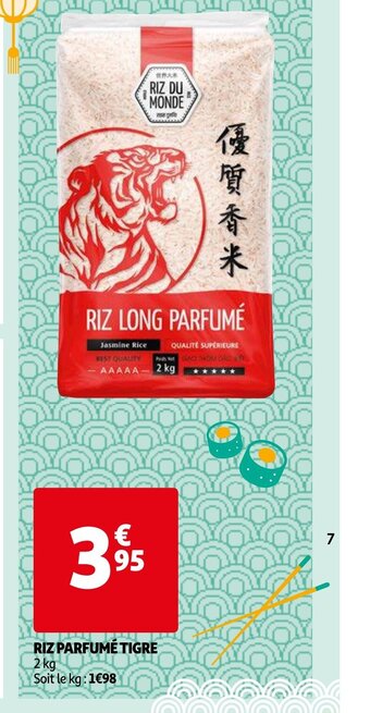 Riz parfume tigre 2kg