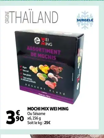 Auchan Mochi mix wei ming aanbieding
