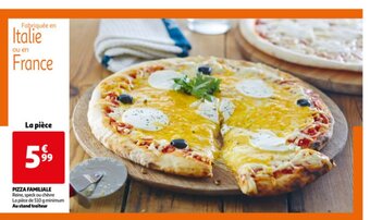 Pizza familiale