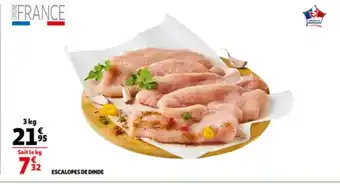 Escalopes de dinde 3kg