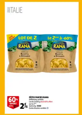 Pates farcies rama