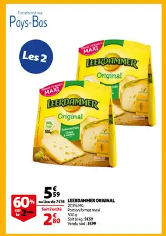 Leerdammer original 500g